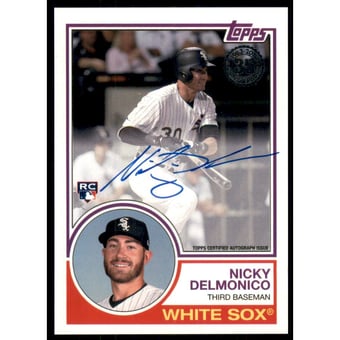 2018 Topps '83 Topps Autographs #83AND Nicky Delmonico