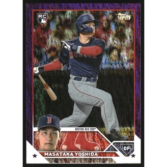 2023 Topps Purple Foil #471 Masataka Yoshida