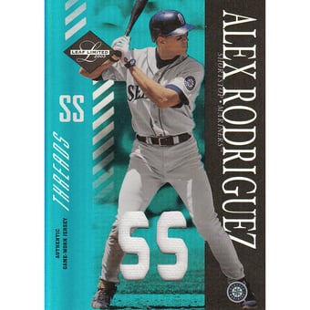 2003 Leaf Limited Threads Position #151 Alex Rodriguez M's A