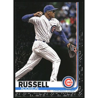 2019 Topps Black #633 Addison Russell