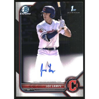 2022 Bowman Chrome Draft Autographs #CDAJL Joe Lampe