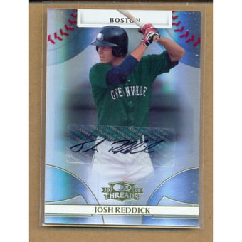 2008 Donruss Threads Signatures Gold #57 Josh Reddick/499