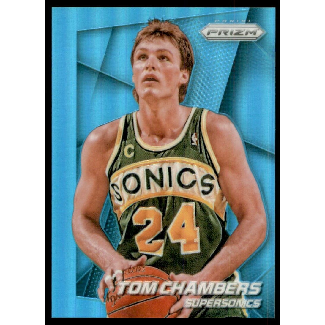 2014-15 Panini Prizm Prizms Light Blue #171 Tom Chambers. rookie card picture