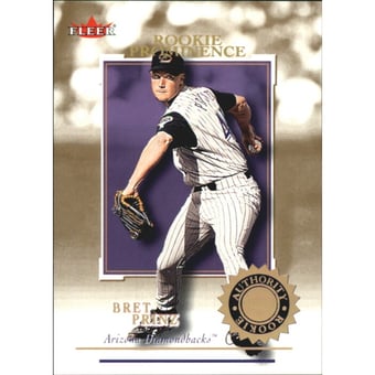 2001 Fleer Authority Prominence 125/75 #128 Brett Prinz