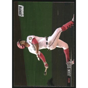 2021 Stadium Club Chrome Insert #220 Juan Soto