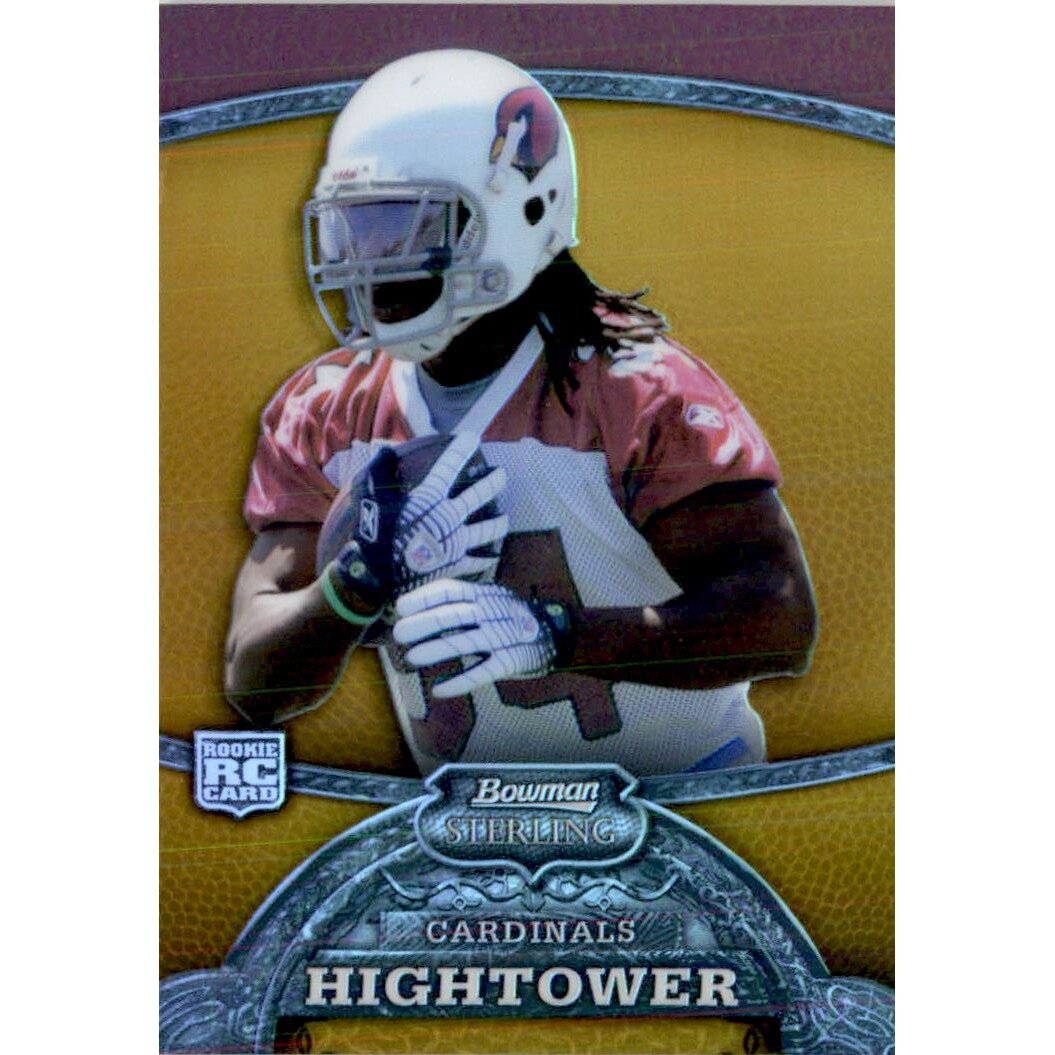 2008 Bowman Sterling Gold Refractors #16 Tim Hightower. rookie card picture
