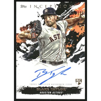2021 Topps Inception Rookie and Emerging Stars Autographs #RESABT Blake Taylor/199