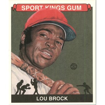 2008 Sportkings Mini #54 Lou Brock