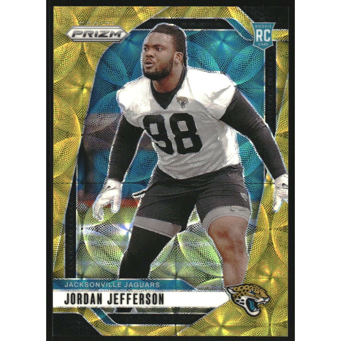 2024 Panini Prizm Prizms Choice Gold #358 Jordan Jefferson. rookie card picture