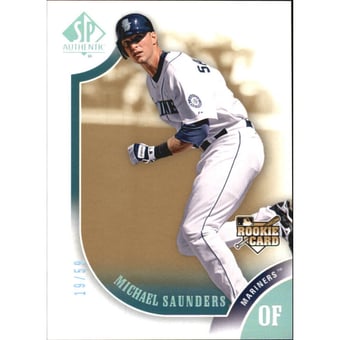 2009 SP Authentic Silver #161 Michael Saunders