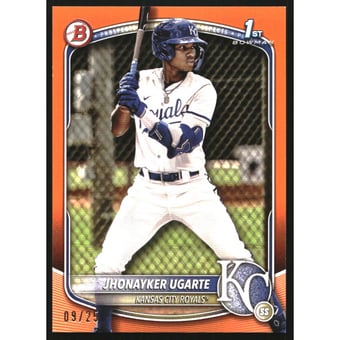 2025 Bowman Prospects Orange #BP123 Jhonayker Ugarte