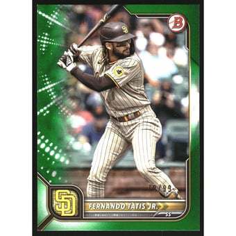 2022 Bowman Green #34 Fernando Tatis Jr.
