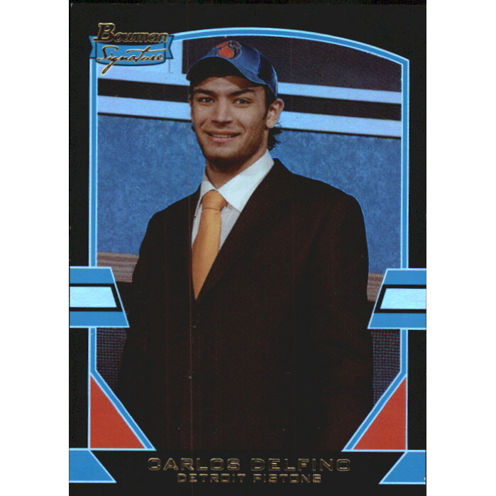 2003-04 Bowman Signature Edition Foil #73 Carlos Delfino 2003-04 Bowman Signature Edition Foil #73 Carlos Delfino