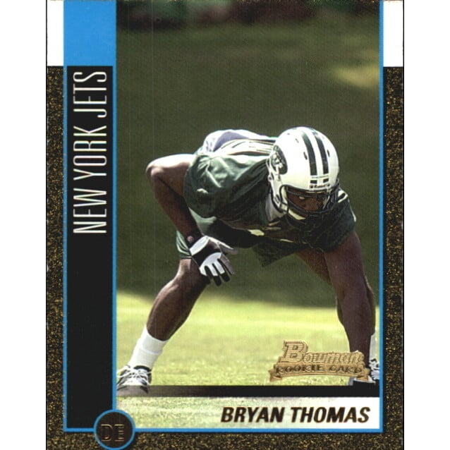 2002 Bowman Gold #118 Bryan Thomas. rookie card picture