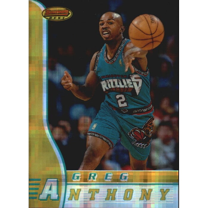 1996-97 Bowman's Best Atomic Refractors #57 Greg Anthony. rookie card picture