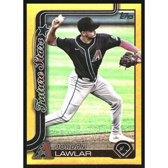 2025 Topps Gold Rainbow Foil #452 Jordan Lawlar