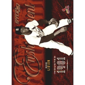 2003 Studio Enshrinement Proofs #38 Bob Gibson