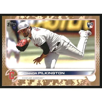 2022 Topps Update Memorial Day Camo #US304 Konnor Pilkington
