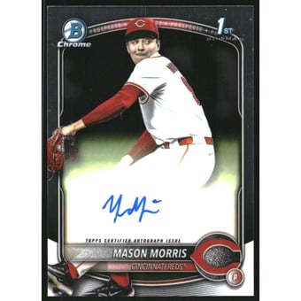 2025 Bowman Chrome Draft Autographs #CPAMM Mason Morris