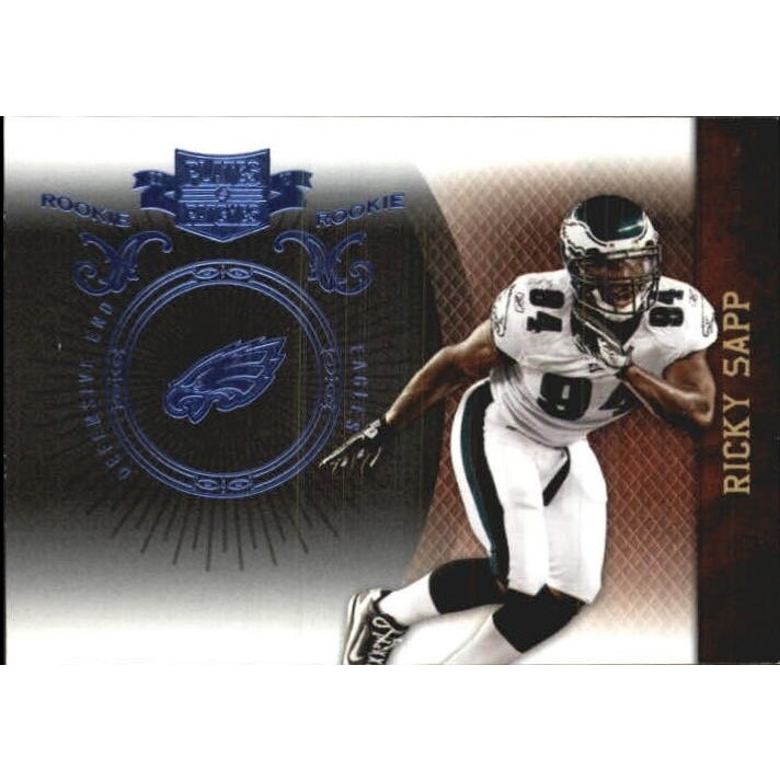 2010 Panini Plates and Patches Platinum #180 Ricky Sapp