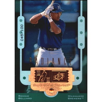 1999 SPx Finite Radiance #103 Ronnie Belliard