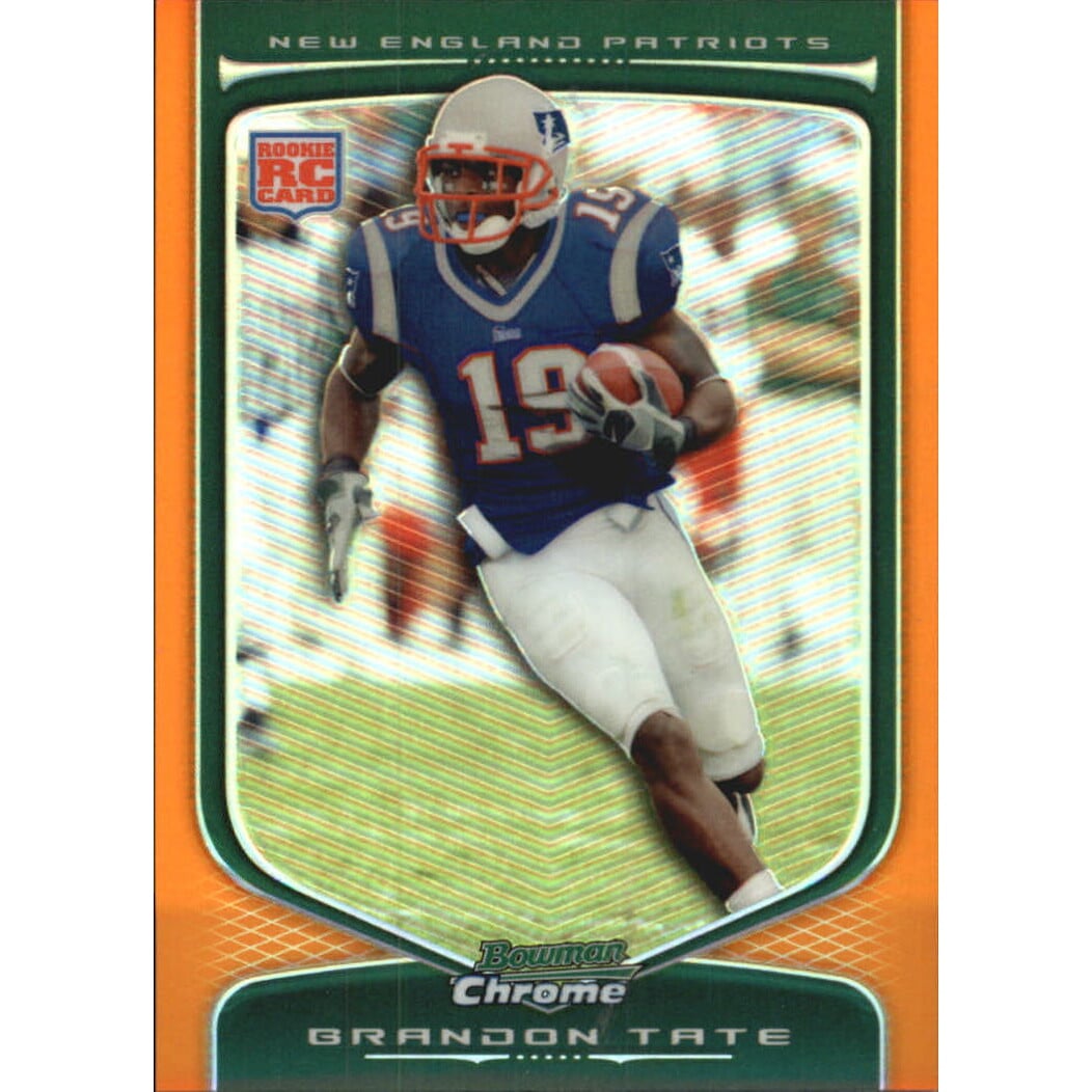 2009 Bowman Chrome Orange Refractors #165 Brandon Tate. rookie card picture
