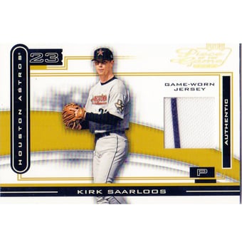 2003 Playoff Piece of the Game Gold #POG57 Kirk Saarloos Jsy