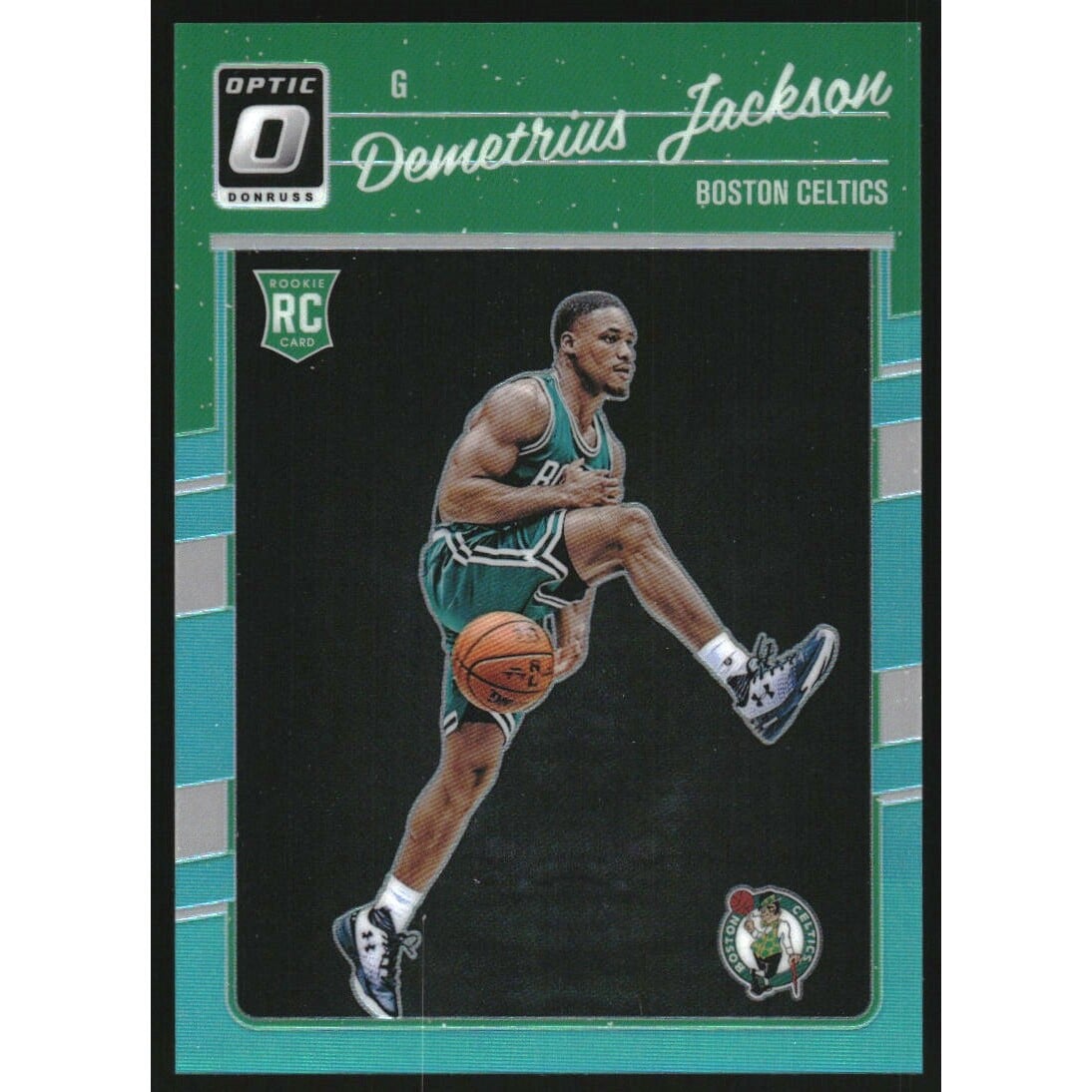 2016-17 Donruss Optic Aqua #185 Demetrius Jackson. rookie card picture