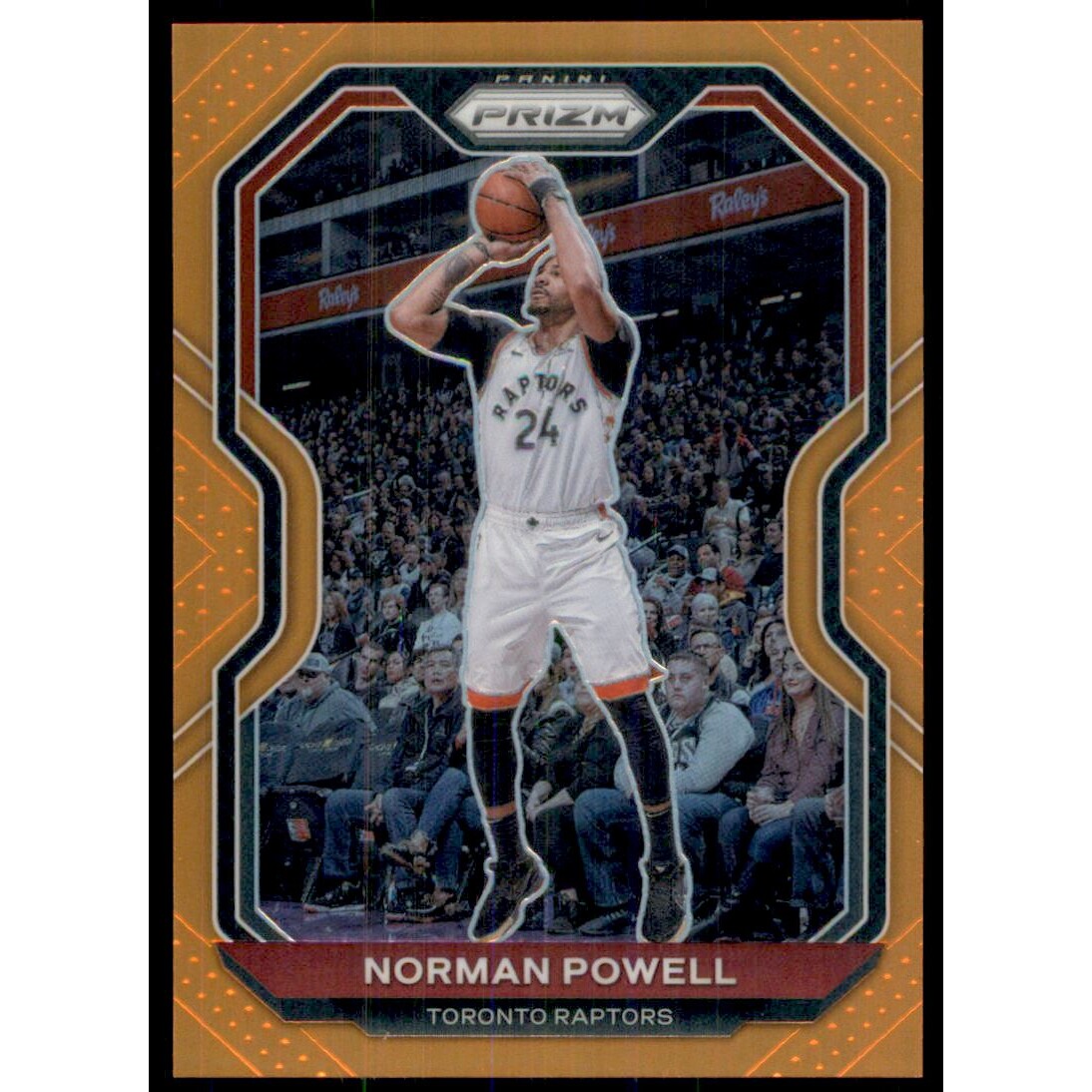 2020-21 Panini Prizm Prizms Orange #157 Norman Powell 2020-21 Panini Prizm Prizms Orange #157 Norman Powell