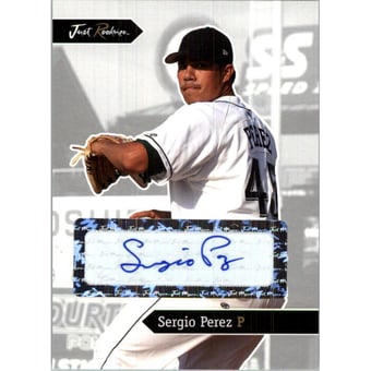 2006 Just Rookies Autographs Silver #40 Sergio Perez