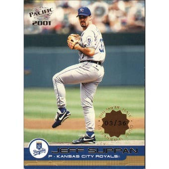 2001 Pacific Premiere Date #206 Jeff Suppan