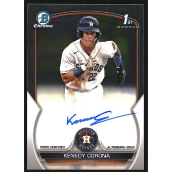 2023 Bowman Chrome Prospect Autographs #CPAKC Kenedy Corona