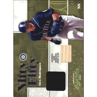 2002 Donruss Originals Nifty Fifty Combos #46 Alex Rodriguez M's