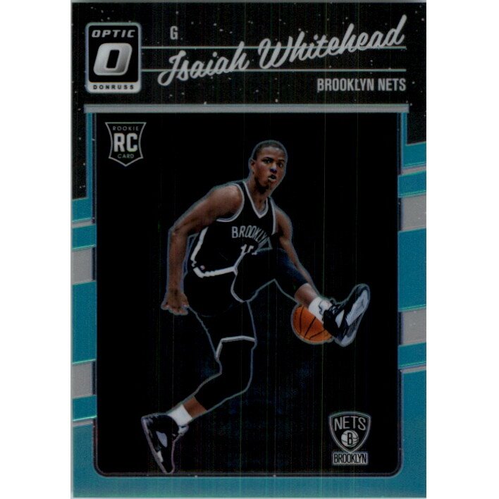 2016-17 Donruss Optic Aqua #184 Isaiah Whitehead. rookie card picture