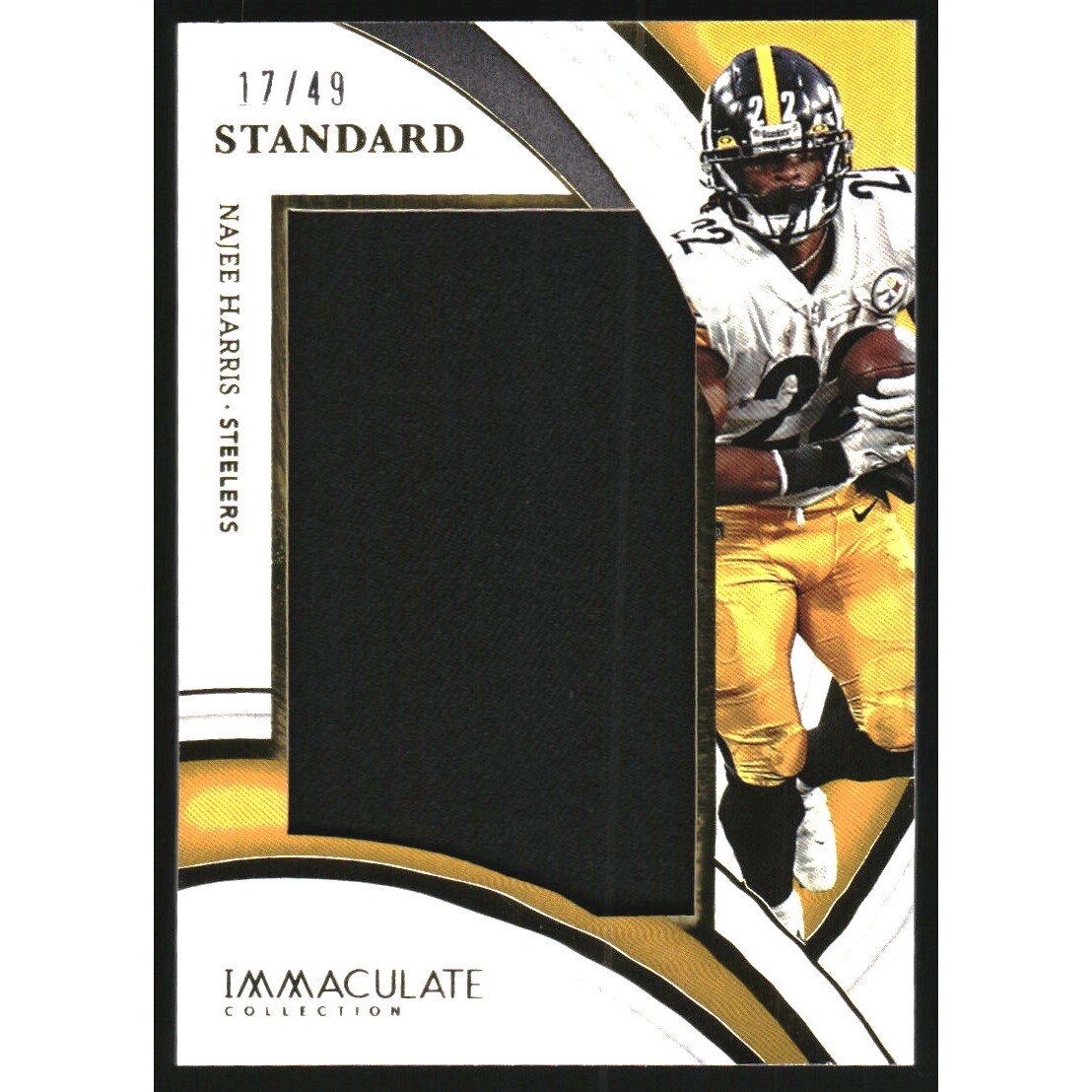2022 Immaculate Collection Immaculate Standard Jerseys #21 Najee Harris 2022 Immaculate Collection Immaculate Standard Jerseys #21 Najee Harris