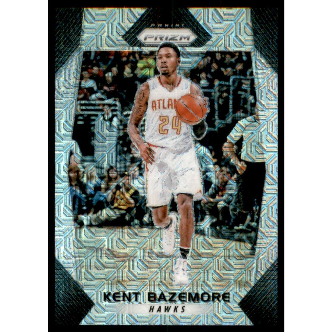 2017-18 Panini Prizm Prizms Mojo #108 Kent Bazemore. rookie card picture