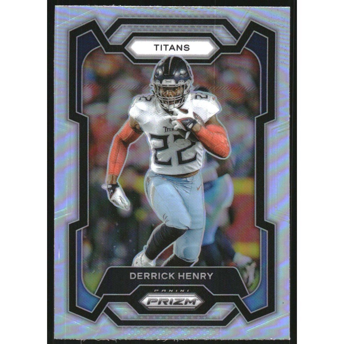 2023 Panini Prizm Prizms Silver #284 Derrick Henry. rookie card picture