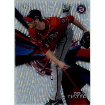 2015 Topps High Tek Clouds Diffractor #HTDF Doug Fister