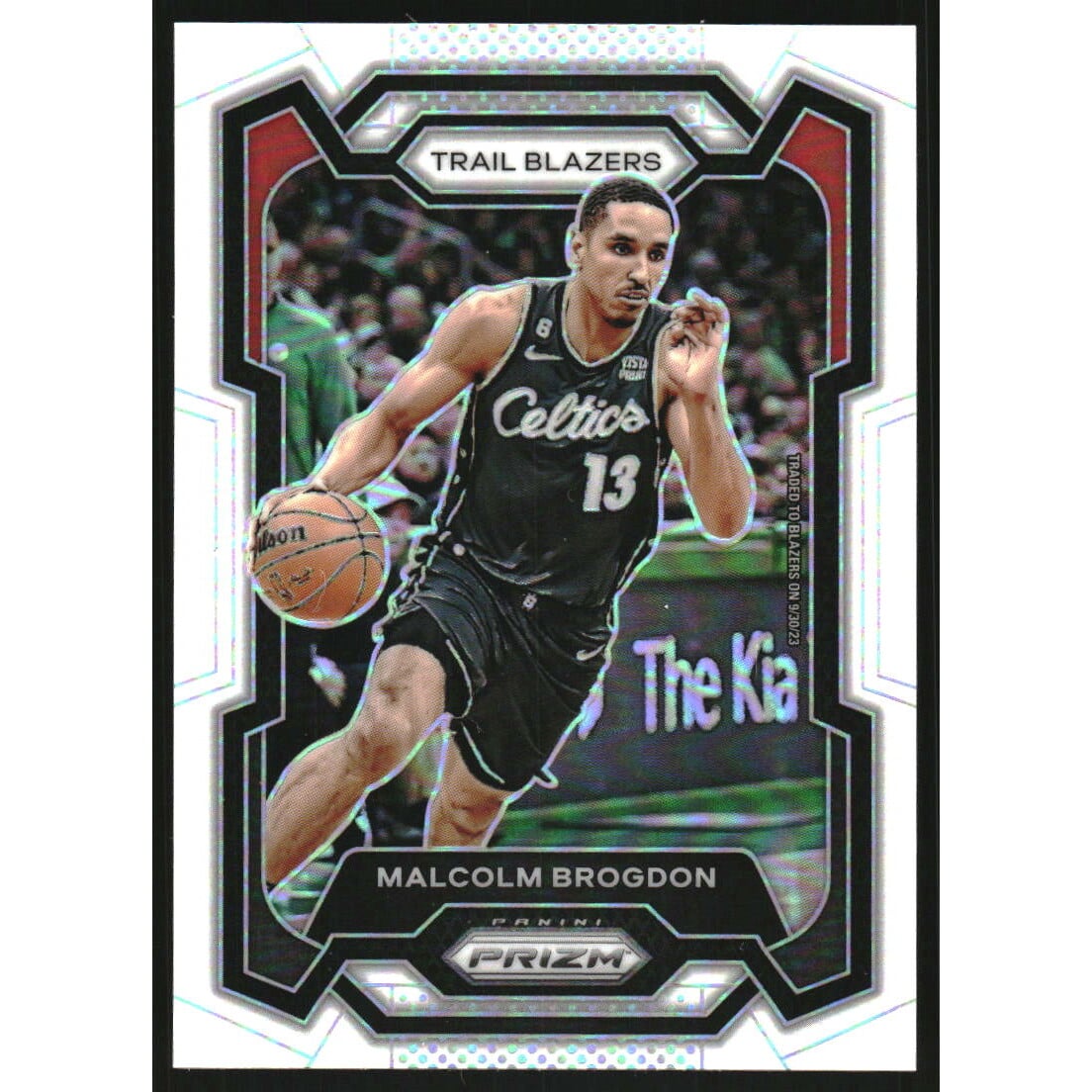 2023-24 Panini Prizm Prizms White #10 Malcolm Brogdon. rookie card picture