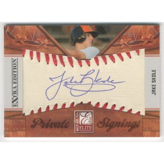 2010 Donruss Elite Extra Edition Private Signings #12 Jake Skole/125