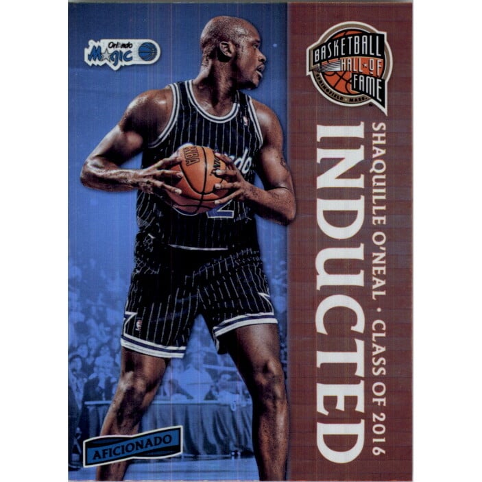 2016-17 Panini Aficionado #141 Shaquille O'Neal/Inducted. rookie card picture