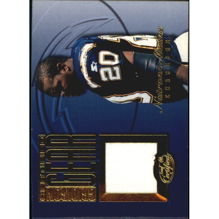 1999 Leaf Certified Gridiron Gear #NM20 Natrone Means