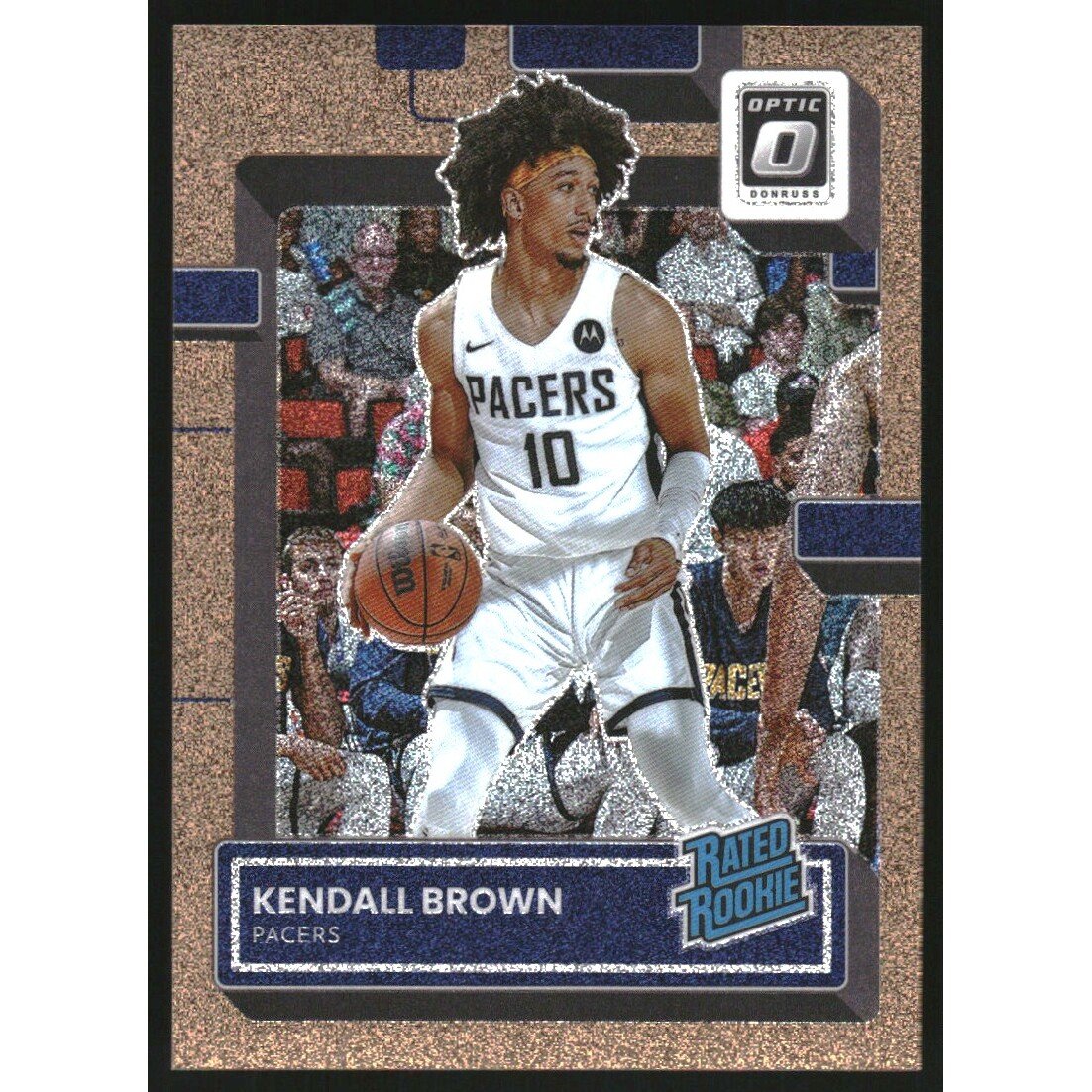 2022-23 Donruss Optic Copper Glitter #217 Kendall Brown RR. rookie card picture
