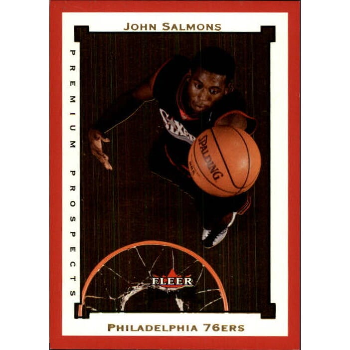 2002-03 Fleer Premium Star Rubies #136 John Salmons. rookie card picture