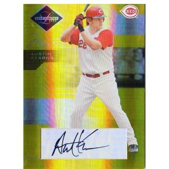 2005 Leaf Limited Monikers Gold #131 Austin Kearns/25