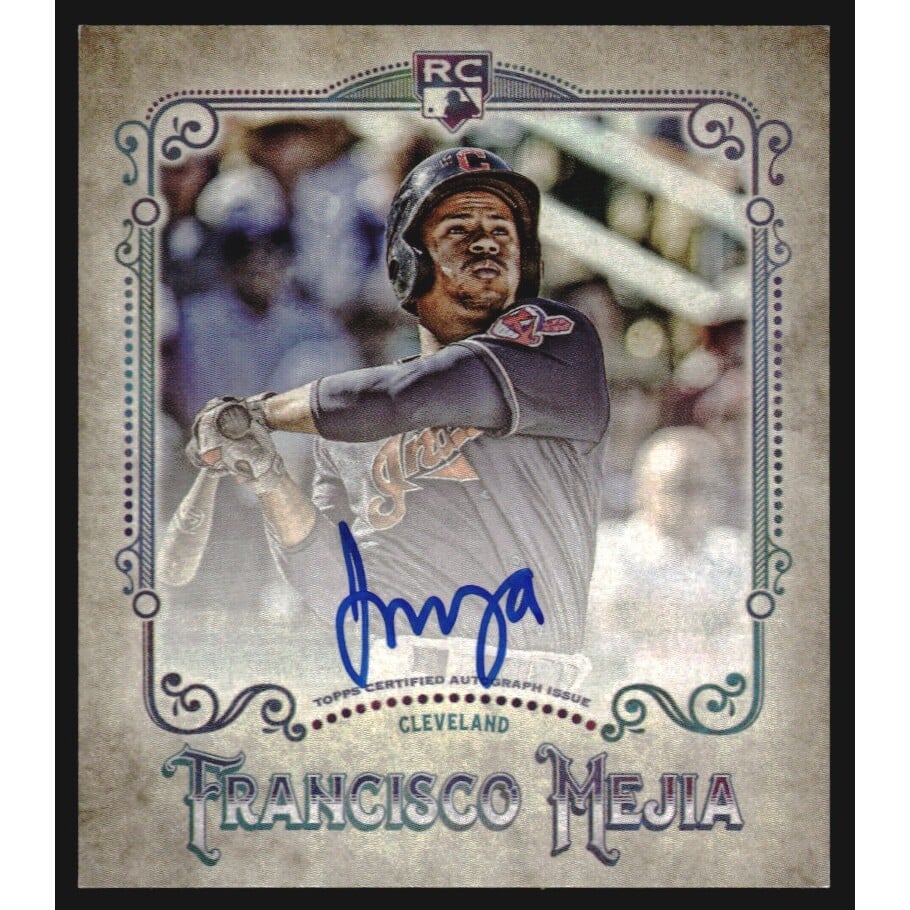 2018 Topps Gypsy Queen Mini Rookie Autographs #GQRAFM Francisco Mejia. rookie card picture