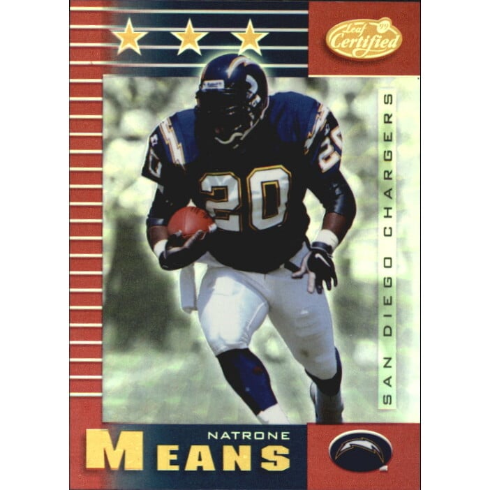 1999 Leaf Certified Mirror Red #171 Natrone Means