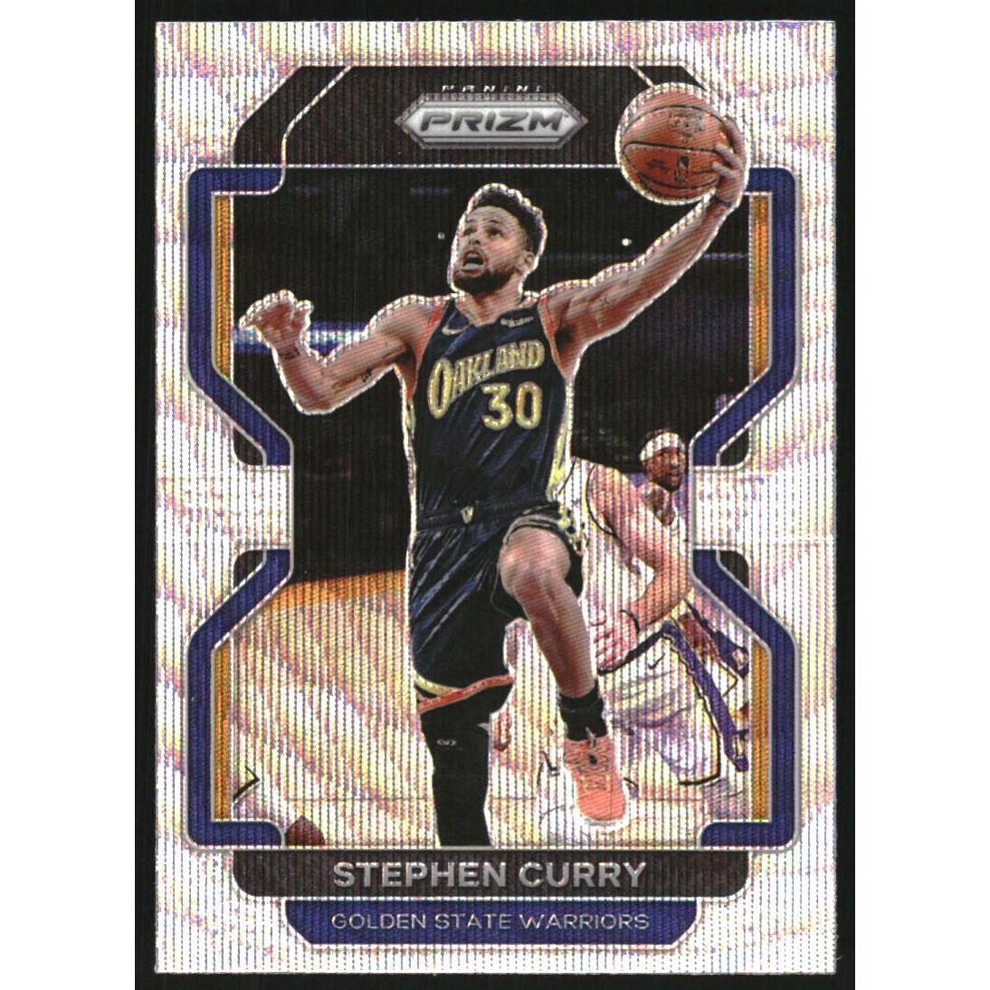 2021-22 Panini Prizm Prizms Factory Set Silver Wave #154 Stephen Curry 2021-22 Panini Prizm Prizms Factory Set Silver Wave #154 Stephen Curry
