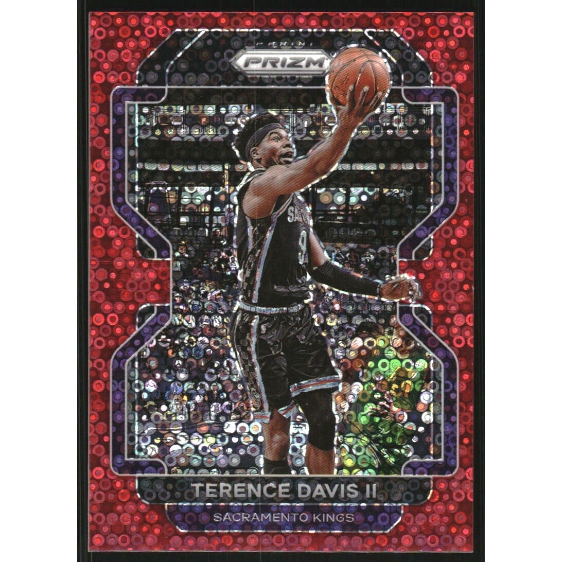 2021-22 Panini Prizm Prizms Fast Break Red #139 Terence Davis II. rookie card picture