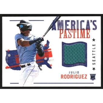 2022 Panini Chronicles America's Pastime Swatches #21 Julio Rodriguez